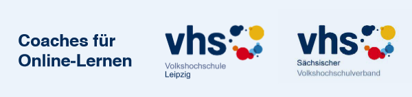Logo VHS Coaches für Online-Lernen