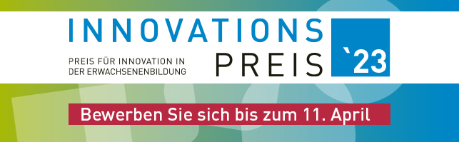 DIE-Innovationspreis 2023. Jetzt bewerben!