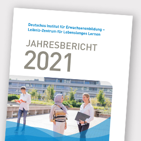 Cover DIE-Jahresbericht 2021